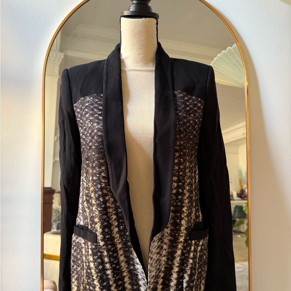 Truth and Pride Black and Gray Blazer